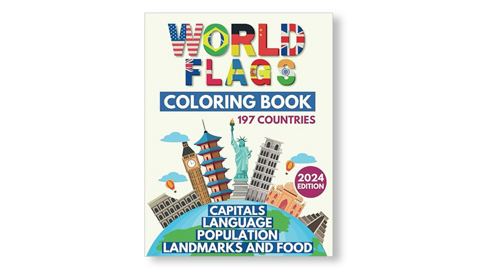 World Flags Coloring Book