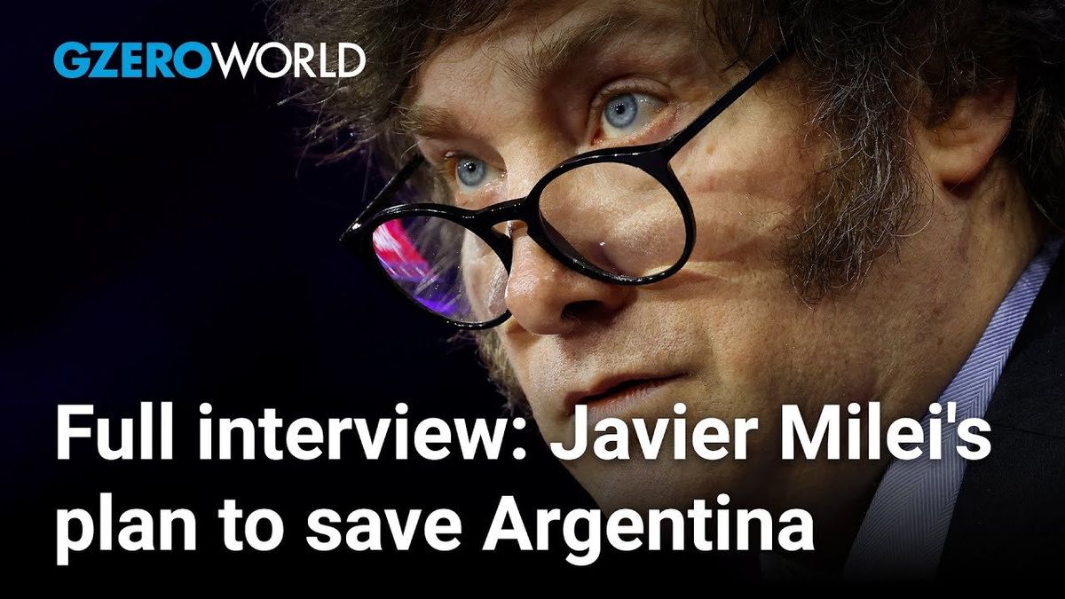 Javier Milei's plan to save Argentina: Full interview