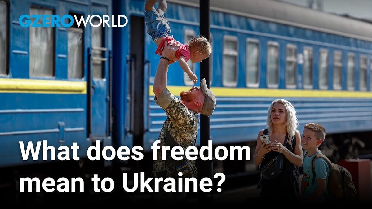 Ukraine war: What freedom looks like