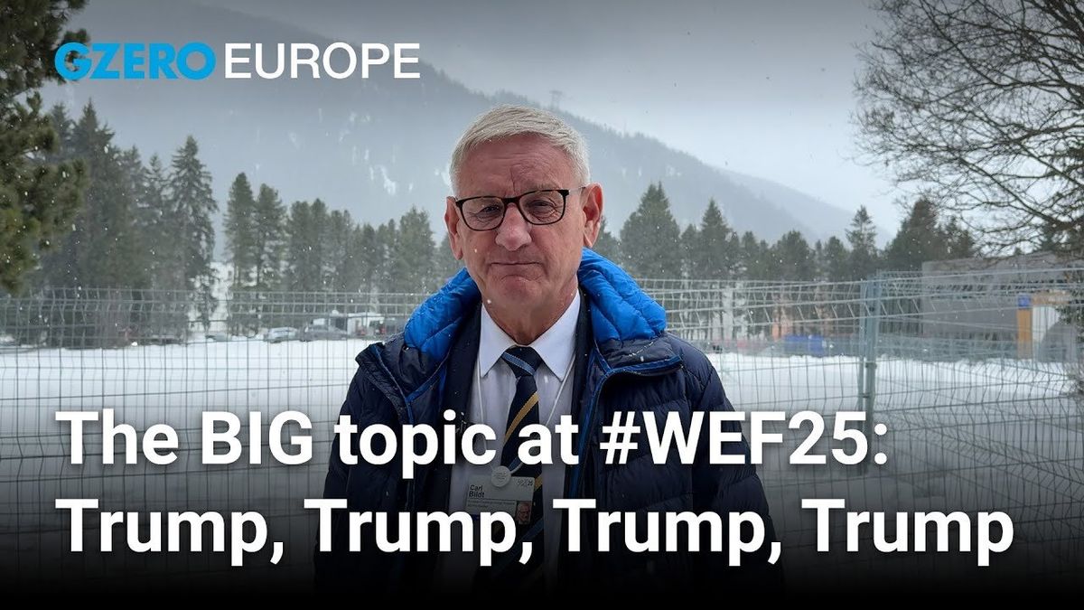 At Davos, all eyes are on Trump