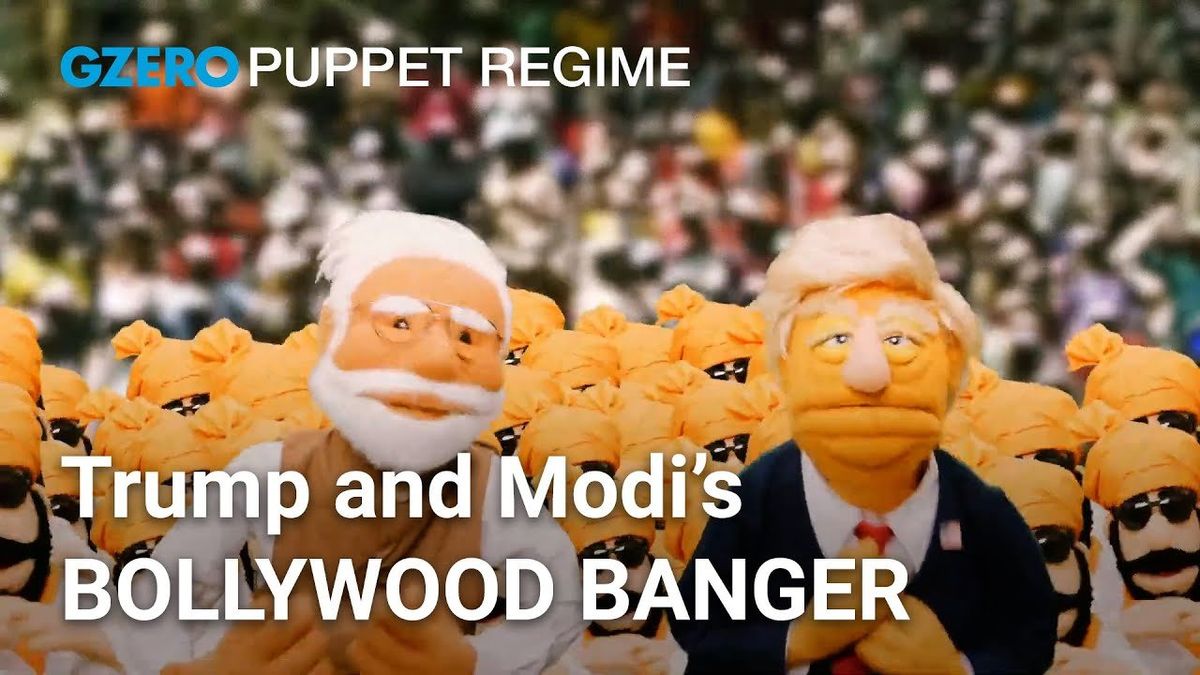 Modi & Trump in Bollywood (as Delhi burns)