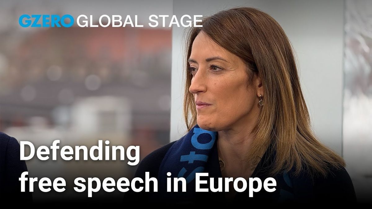 Is free speech under attack in Europe? Roberta Metsola weighs in